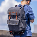 K&F Concept 18L Multifunctional Camera Backpack with Removable DSLR Case (Grey)