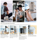 K&F Concept Protective Lens Pouch Compatible with Multiple Sizes Camera Lens 10*18cm