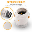 K&F Concept Protective Lens Pouch Compatible with Multiple Sizes Camera Lens 10*18cm