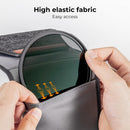 K&F Concept 3-Pocket Filter Pouch (fits 3 filters up to 82mm)
