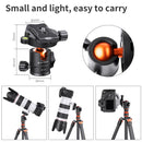 K&F Concept Camera Tripod Ball Head with 1/4" Quick Release Plate and Spirit Level