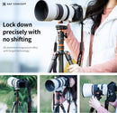 K&F Concept Camera Tripod Ball Head with 1/4" Quick Release Plate and Spirit Level