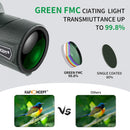 K&F Concept 12x50 Compact Monocular for Bird Watching