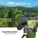 K&F Concept 12x50 Compact Monocular for Bird Watching