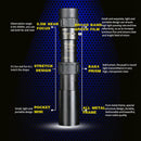 K&F Concept 10-300x40 Continuous Zoom Monocular with Phone Holder & Tripod