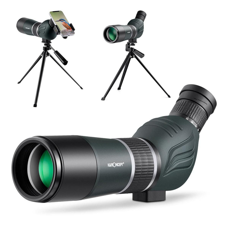 K&F Concept 20-60X60 HD Spotting Scope BAK4 45 Degree