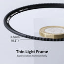 K&F Concept 77mm Ultra Slim 18-Layer Multi Coated MCUV Filter