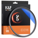 K&F Concept 77MM Ultra-Slim Blue Multi-Coated MCUV Filter German Optics