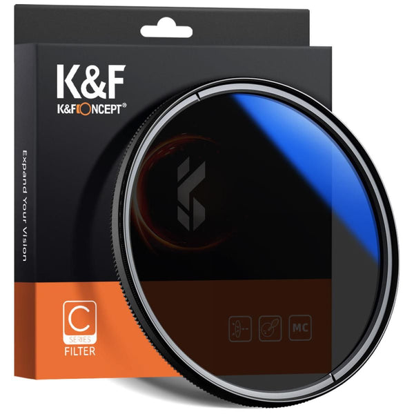 K&F Concept 67mm Ultra-Slim Blue Multi-Coated MCCPL Filter