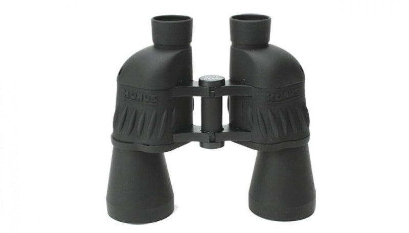 Konus 2256 SPORTY 10x50 WA Fixed Focus Binocular (Ruby Coating / Black Rubber)