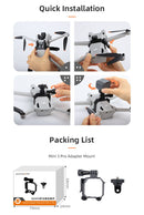 Sunnylife Sports Camera Mount for Mini 3 Pro