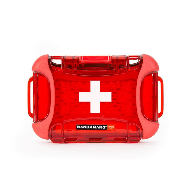 Nanuk 320 Case with First Aid Logo (Empty)(Red)