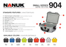 Nanuk 904 Case with Cubed Foam (Olive)