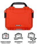 Nanuk 904 Case with Cubed Foam (Orange)