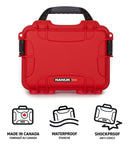 Nanuk 904 Case with Cubed Foam (Red)