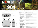 Nanuk 904 Case Empty (Lime)