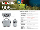 Nanuk 905 Case with Cubed Foam (Blue)