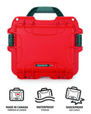 Nanuk 905 Case with Cubed Foam (Red)