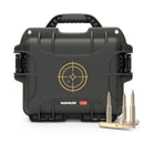 Nanuk 908 Case Empty with Tan Target Logo (Olive)