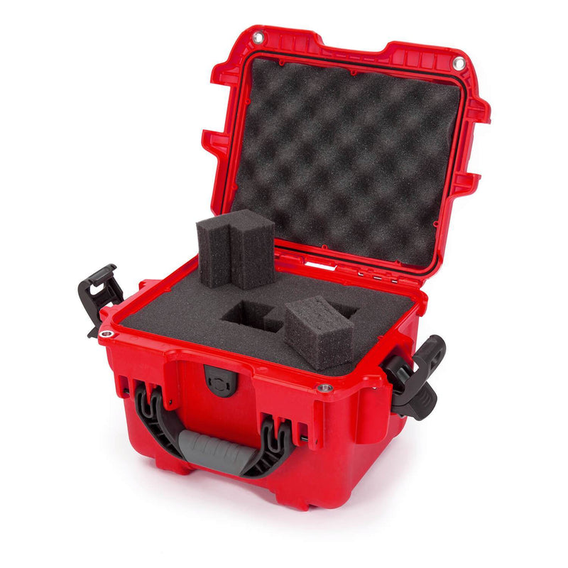 Nanuk 908 Case with Cubed Foam (Red)