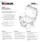 Nanuk Polycarbonate Panel Kit for 908 Case (Top)