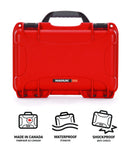 Nanuk 909 Case with Cubed Foam (Red)