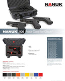 Nanuk 909 Gun Case for Glock (Graphite)