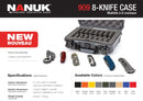 Nanuk 909 Case for 8 Knives (Yellow)