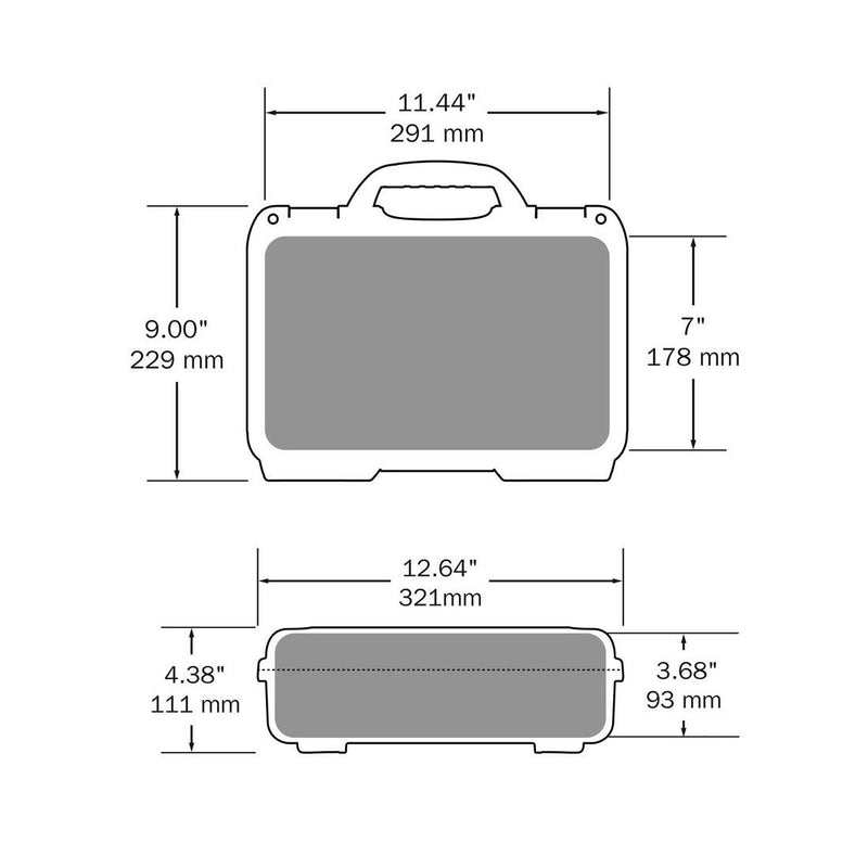Nanuk 909 Case for Mavic Mini / Mini SE (Silver)