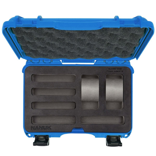 Nanuk 909 Case for 2 Watches and 5 Knives (Blue)