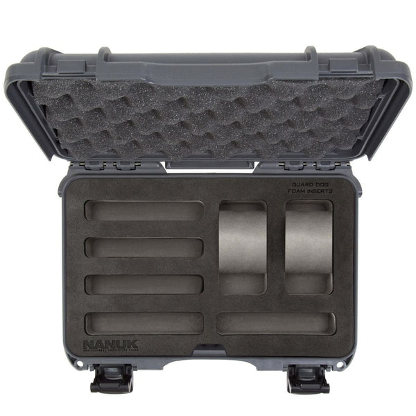 Nanuk 909 Case for 2 Watches and 5 Knives (Graphite)