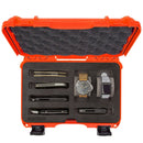 Nanuk 909 Case for 2 Watches and 5 Knives (Orange)