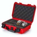 Nanuk 909 Case for 2 Watches and 5 Knives (Red)