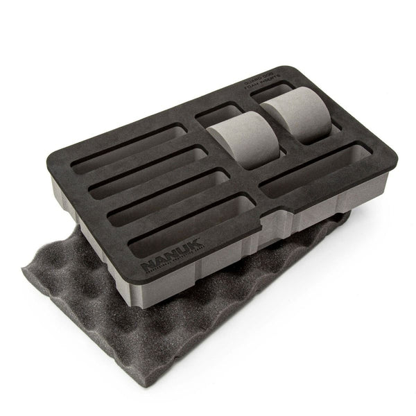 Nanuk Customized Foam Insert for 2 Watches and 5 Knives 909 Case