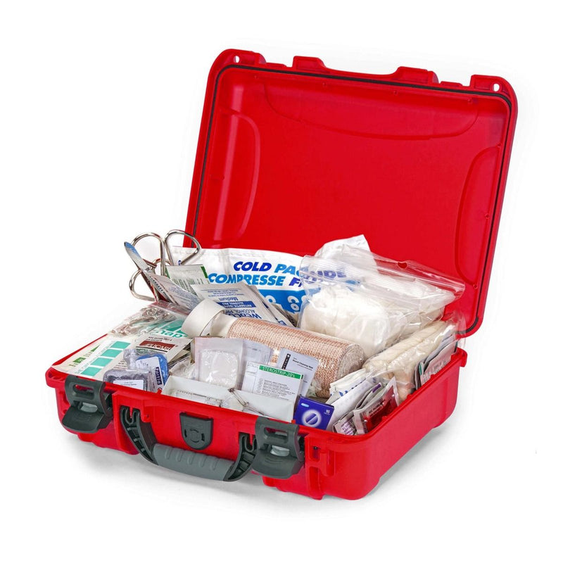 Nanuk Case 910 with First Aid Logo (Red)