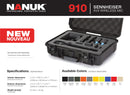 Nanuk 910 Case for Sennheiser AVX Wireless Mic (Lime)
