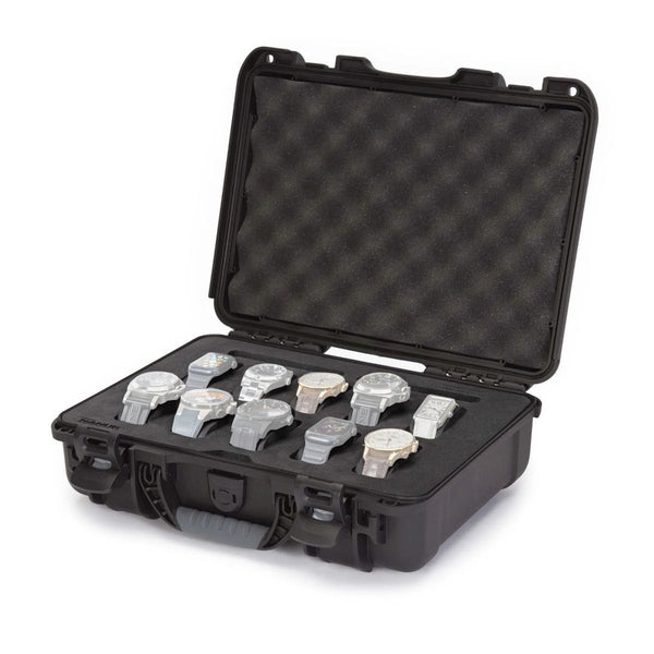 Nanuk 910 Case with Foam Insert for 10 Watches (Black)