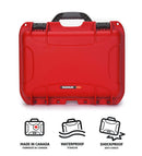 Nanuk 915 Case with Cubed Foam (Red)