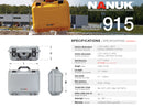 Nanuk 915 Case with Padded Divider (Orange)