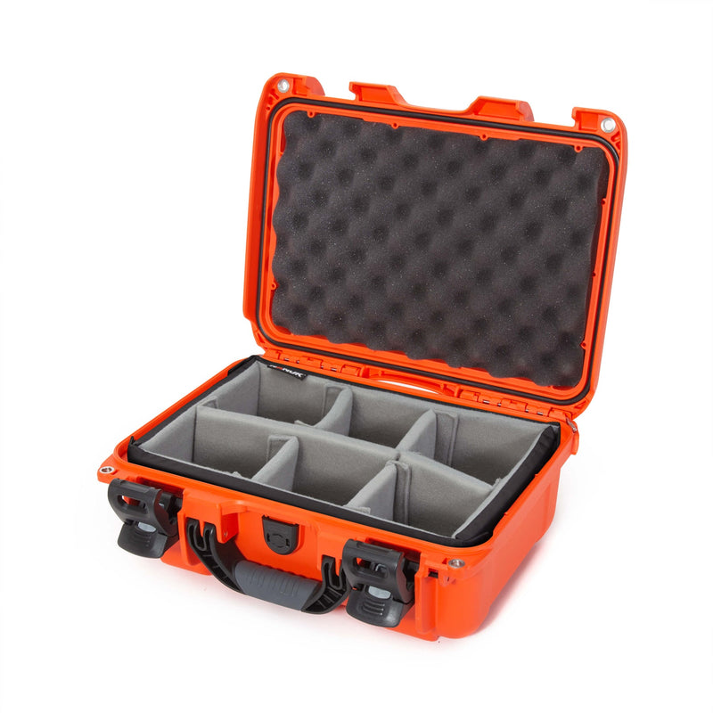 Nanuk 915 Case with Padded Divider (Orange)