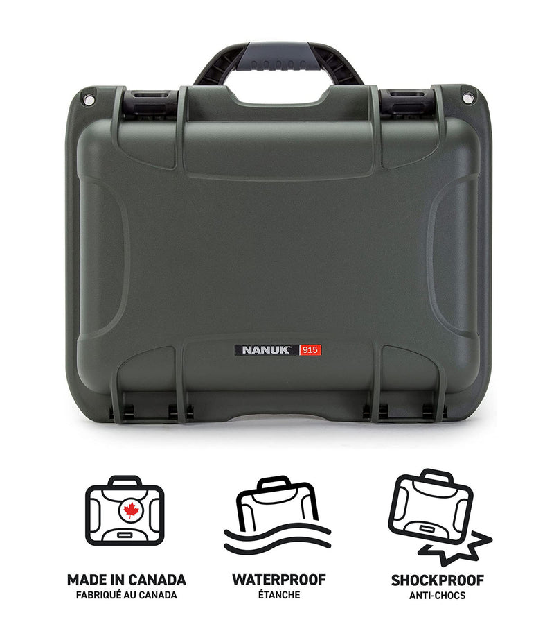 Nanuk 915 Case for Mavic Air 2 Fly More (Olive)
