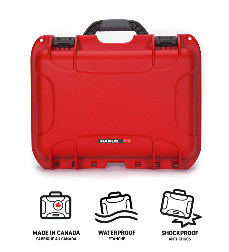 Nanuk 915 Case for Mavic Air 2 Fly More (Red)