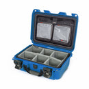 Nanuk 915 Pro Photo Case wth Padded Divider and Lid Organizer (Blue)