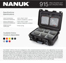 Nanuk 915 Pro Photo Case wth Padded Divider and Lid Organizer (Olive)