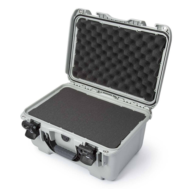 Nanuk 918 Case with Cubed Foam (Silver)