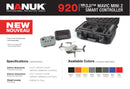 Nanuk 920 Case for DJI Mini 2 and Smart Controller (Blue)