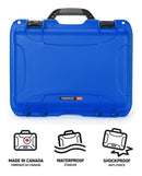 Nanuk 920 Case with Lid Organiser / Padded Divider (Blue)