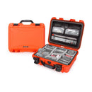 Nanuk 920 Case with Lid Organiser / Padded Divider (Orange)