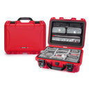 Nanuk 920 Case with Lid Organiser / Padded Divider (Red)
