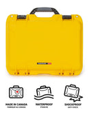 Nanuk 920 Case with Lid Organiser / Padded Divider (Yellow)
